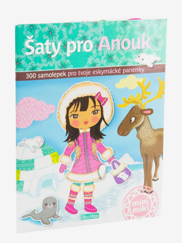 ELLA & MAX Šaty pre Anouk - samolepková knižka