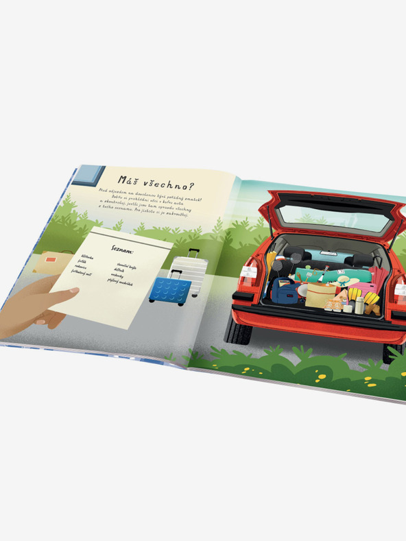 ELLA & MAX Kniha na cesty autom - Zastavte nudu: kvízy, hádanky, hry