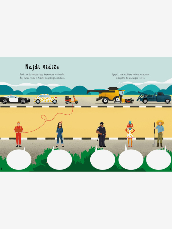 ELLA & MAX Kniha na cesty autom - Zastavte nudu: kvízy, hádanky, hry