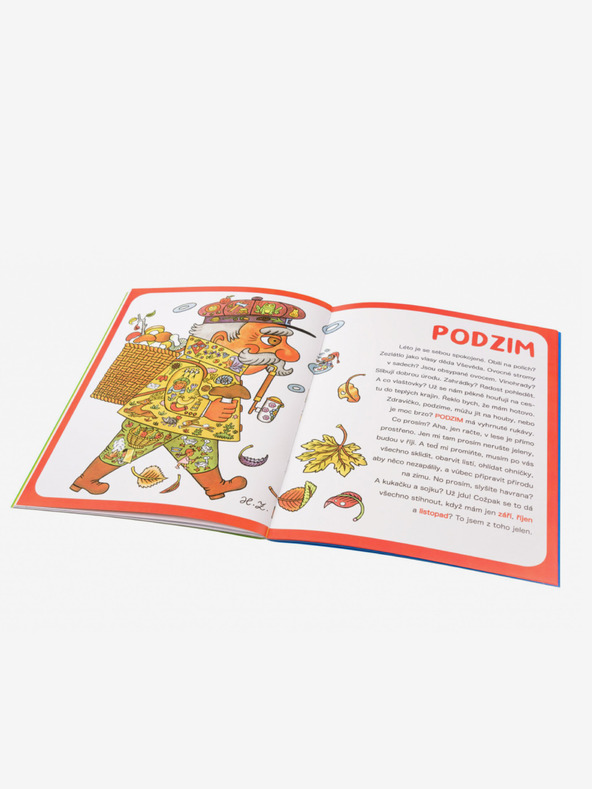 ELLA & MAX JAR, LETO, JESEŇ, ZIMA - kniha samolepiek a hádaniek