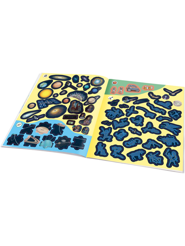 ELLA & MAX Moja prvá kniha samolepiek - VESMÍR