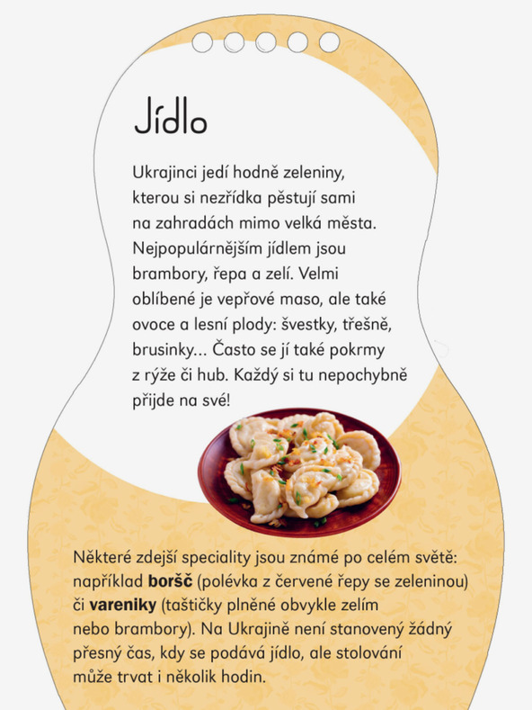 ELLA & MAX Oblečte ukrajinské bábiky ALINA - Omaľovánky