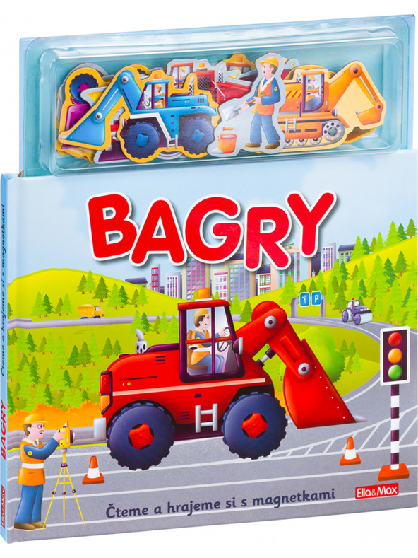 ELLA & MAX BAGRY ─ Knižka s magnetkami