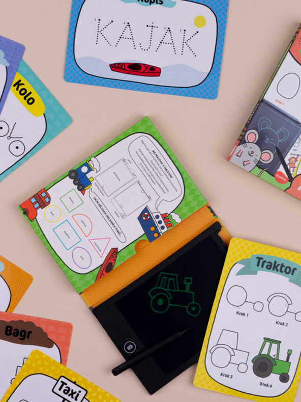 ELLA & MAX Magický tablet a 40 návodov - DOPRAVA