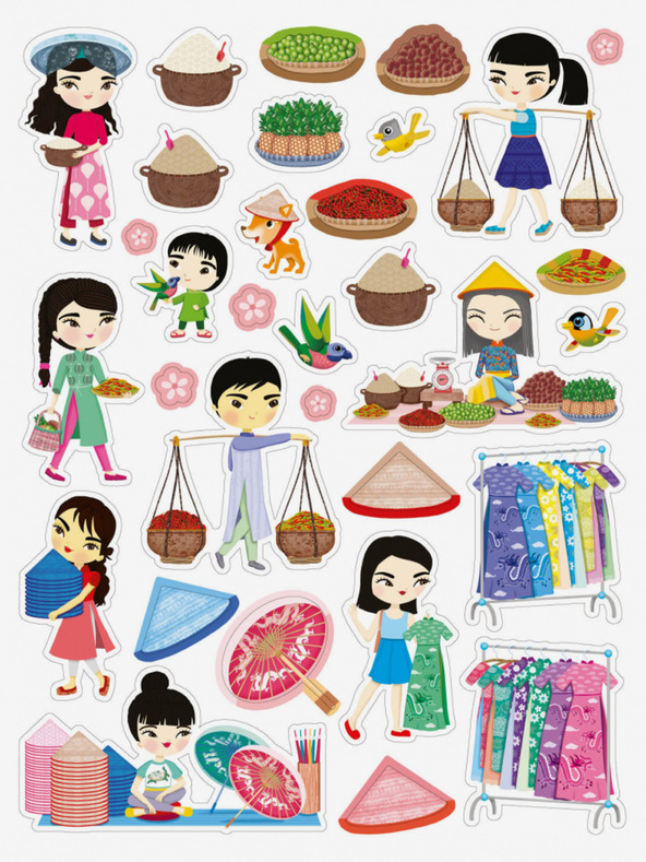 ELLA & MAX NGOC & HANOJ - Mesto plné samolepiek