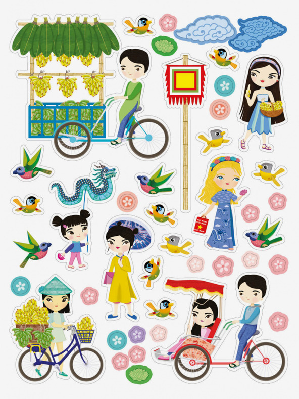 ELLA & MAX NGOC & HANOJ - Mesto plné samolepiek