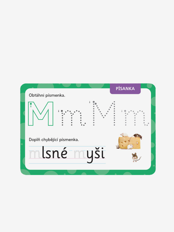 ELLA & MAX Magická tabuľka a stieracie karty - Prvé písmo