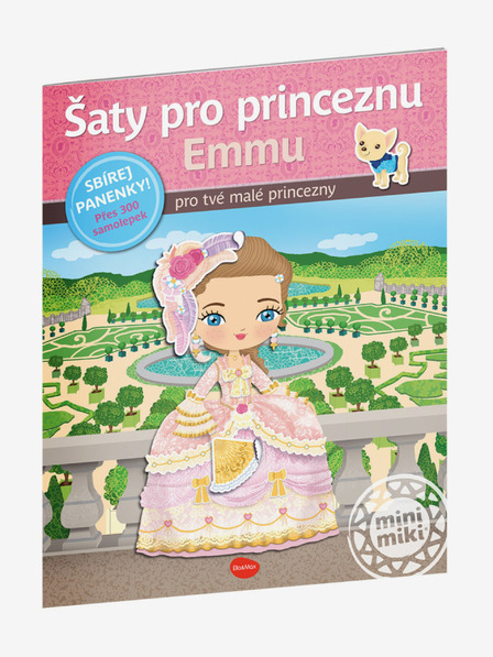 ELLA & MAX Šaty pre princeznú EMMU – Kniha samolepiek