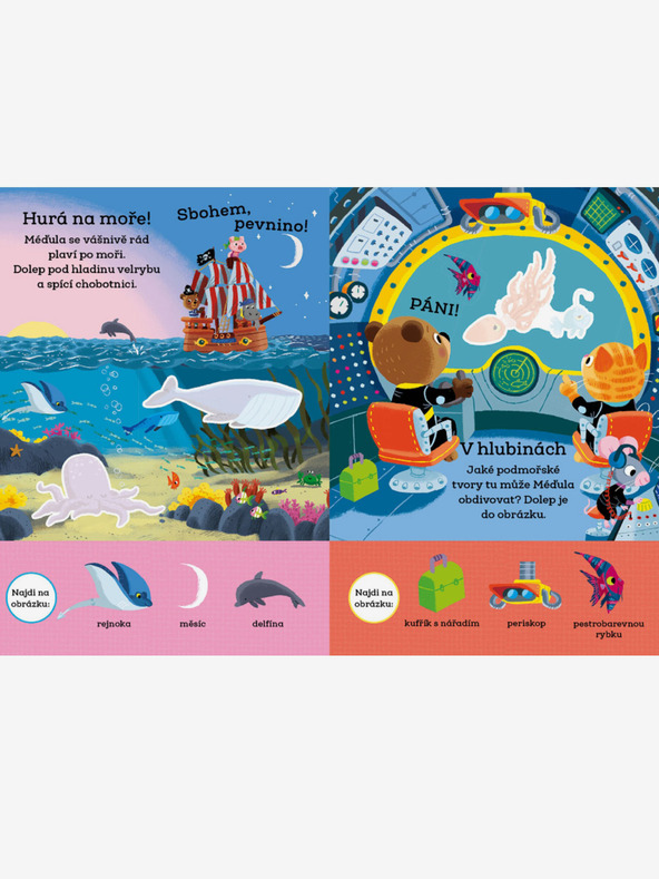 ELLA & MAX MÉDULA ŠIKULA: POZNÁVAME ZVIERATÁ - Kniha so samolepkami