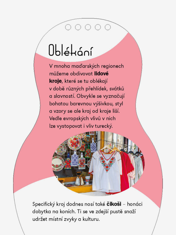 ELLA & MAX Obliekanie maďarských bábik SARA - Omaľovánka