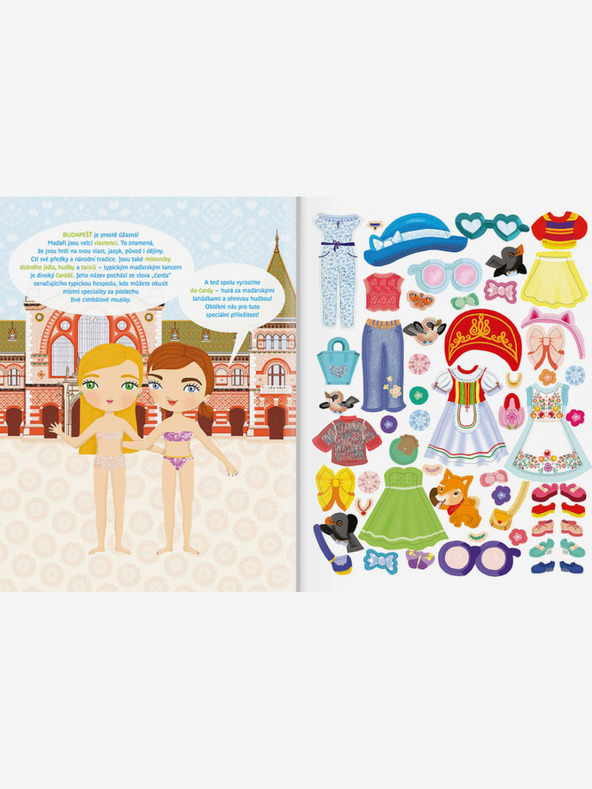 ELLA & MAX SARA a BUDAPEŠŤ - Mesto plné samolepiek