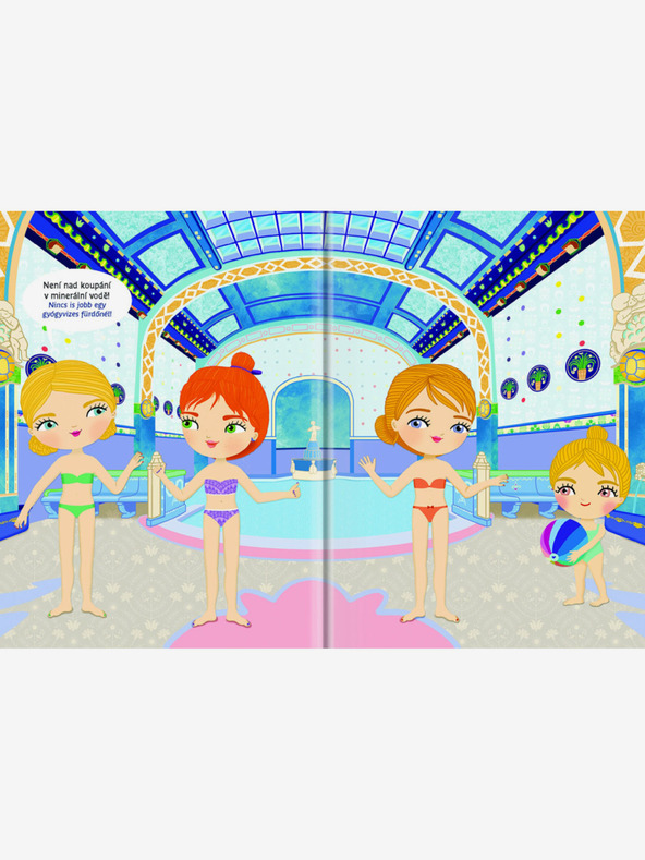 ELLA & MAX Šaty pre SÁRU ─ Kniha samolepiek