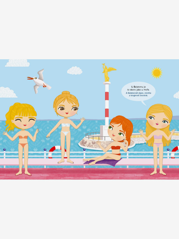 ELLA & MAX Šaty pre SÁRU ─ Kniha samolepiek