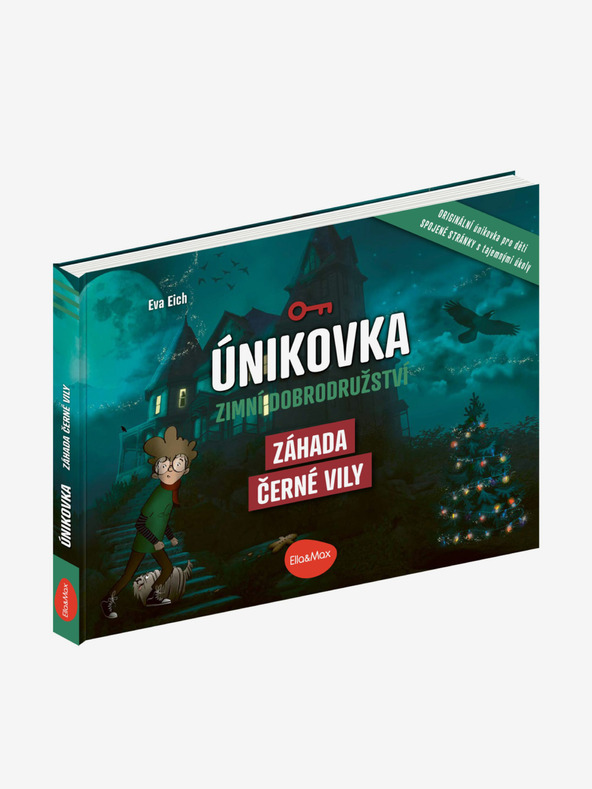 ELLA & MAX ÚNIKOVÁ KNIHA - ZÁHADA ČIERNEJ VILY