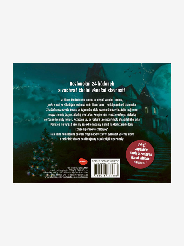 ELLA & MAX ÚNIKOVÁ KNIHA - ZÁHADA ČIERNEJ VILY