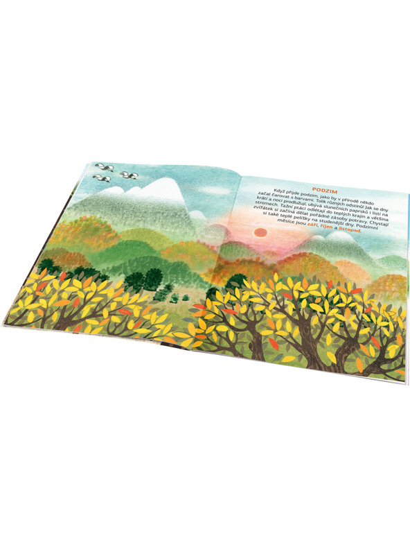 ELLA & MAX KRTKO a JESEŇ ─ Kniha samolepiek