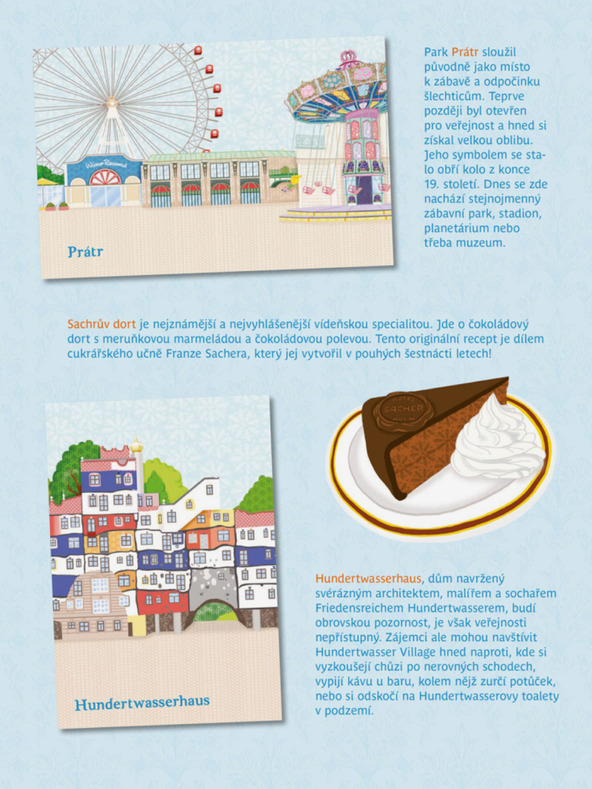 ELLA & MAX JÚLIA a VIEDEŇ - Mesto plné samolepiek