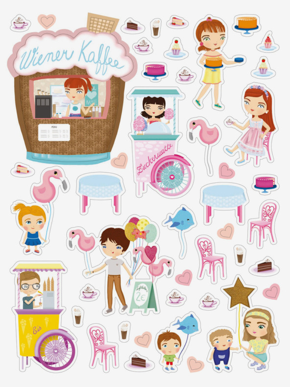 ELLA & MAX JÚLIA a VIEDEŇ - Mesto plné samolepiek