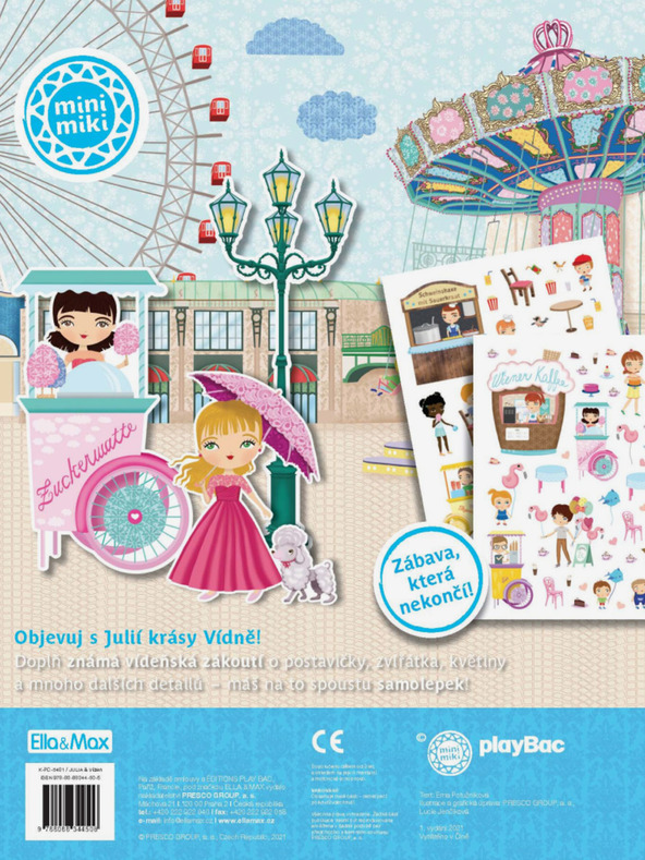 ELLA & MAX JÚLIA a VIEDEŇ - Mesto plné samolepiek