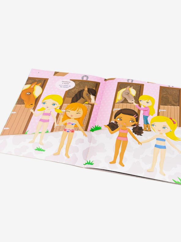 ELLA & MAX Šaty pre AMY - kniha samolepiek