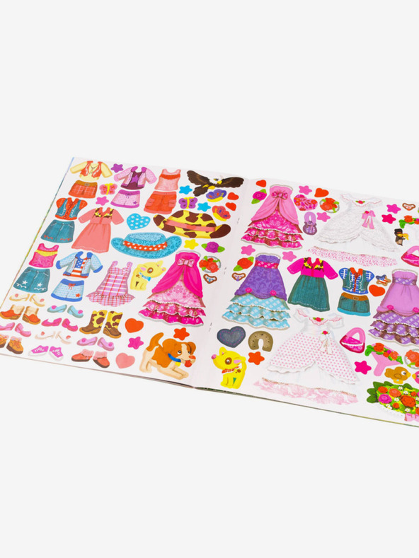 ELLA & MAX Šaty pre AMY - kniha samolepiek