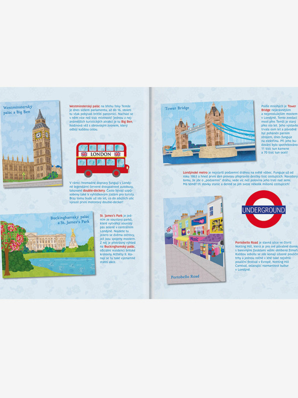 ELLA & MAX KATE & LONDÝN - Mesto plné samolepiek