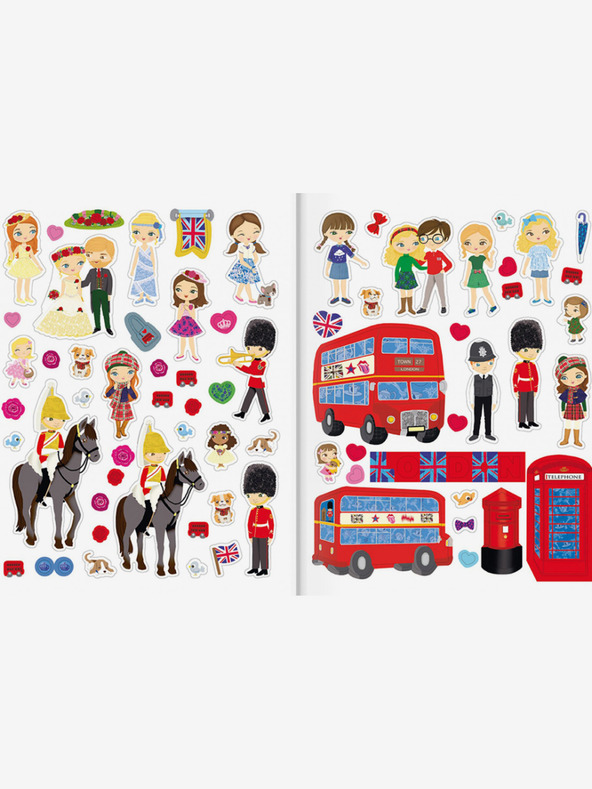 ELLA & MAX KATE & LONDÝN - Mesto plné samolepiek