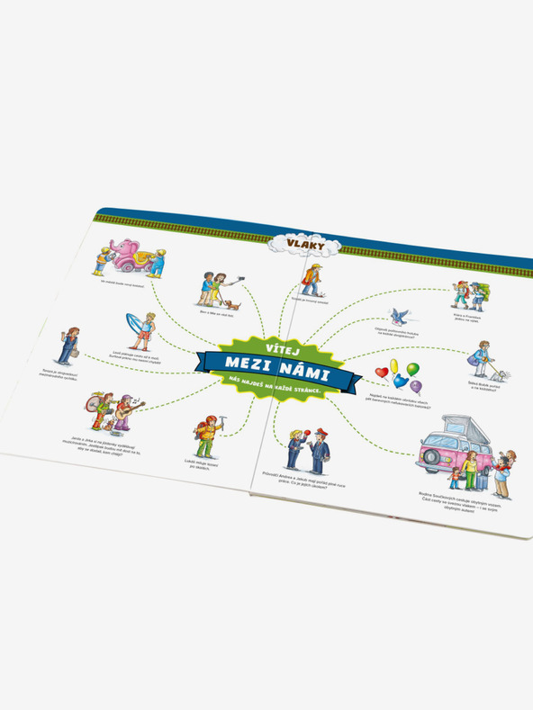 ELLA & MAX Veľká kniha VLAKY pre malých rozprávačov