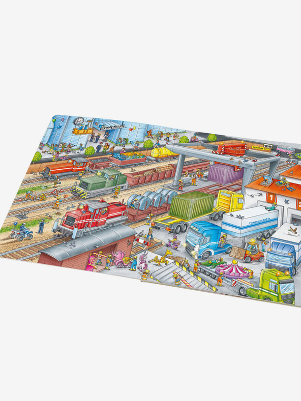 ELLA & MAX Veľká kniha VLAKY pre malých rozprávačov