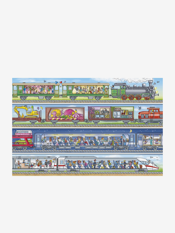 ELLA & MAX Veľká kniha VLAKY pre malých rozprávačov