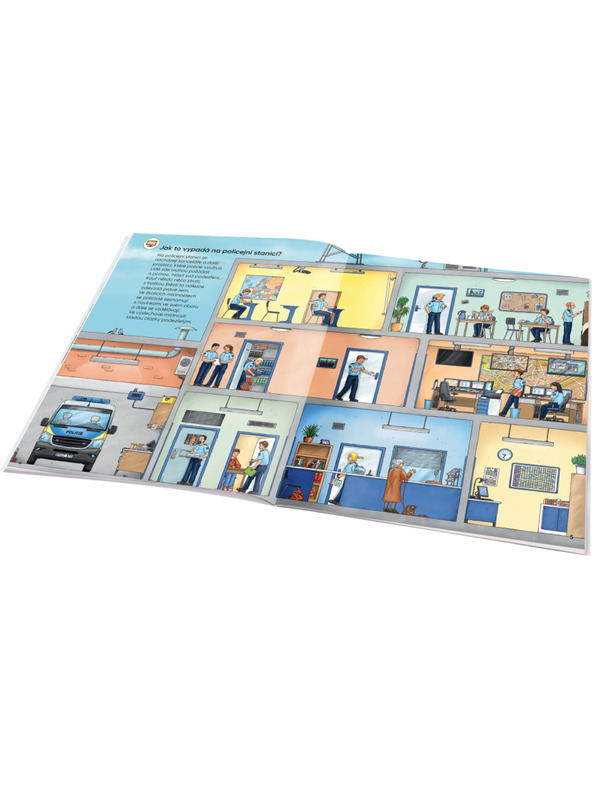 ELLA & MAX Moja prvá kniha samolepiek - POLÍCIA