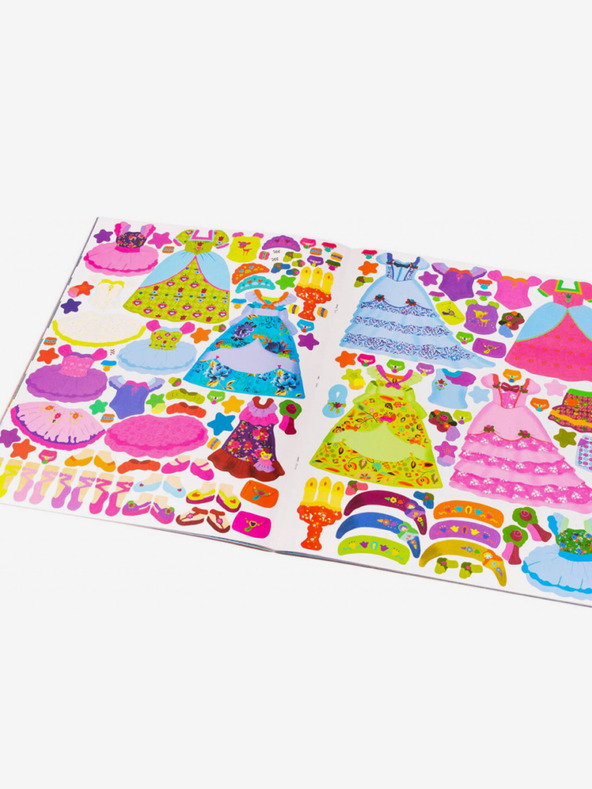 ELLA & MAX Šaty pre Lenu - kniha samolepiek