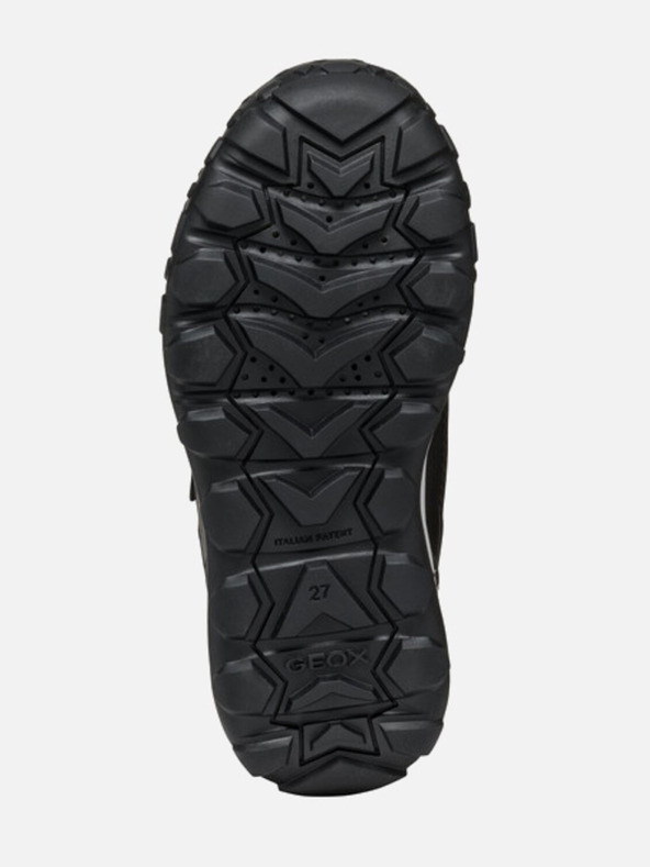 Geox Modré chlapčenské členkové topánky Geox Trekkyup Abx Junior