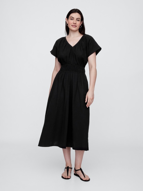 GAP Maxi šaty s vreckami GAP