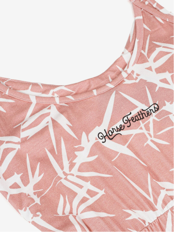 Horsefeathers Šaty Karyn - ružové veľkosť L HORSEFEATHERS