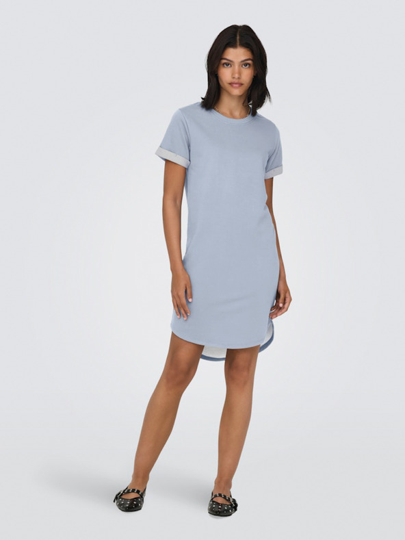 Jacqueline de Yong Svetlomodré dámske šaty JDY