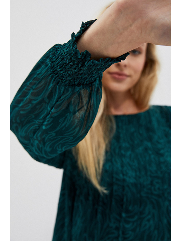 Moodo Zelené dámske šaty Moodo