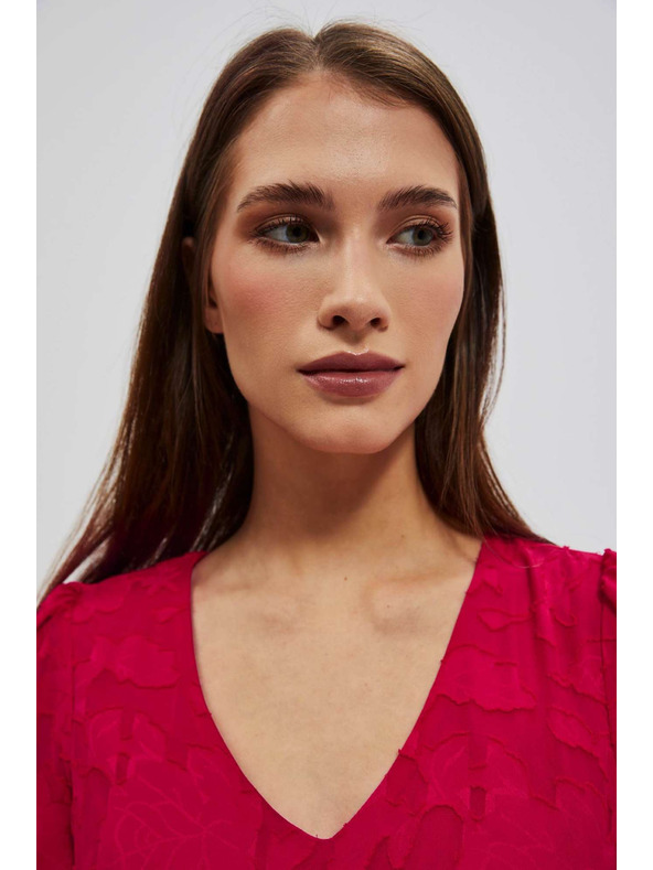 Moodo Ružové dámske šaty Moodo