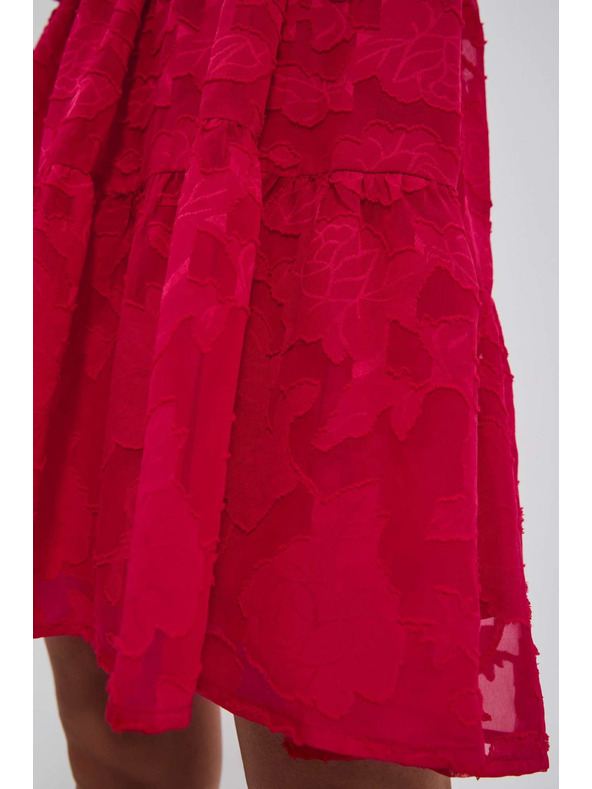 Moodo Ružové dámske šaty Moodo