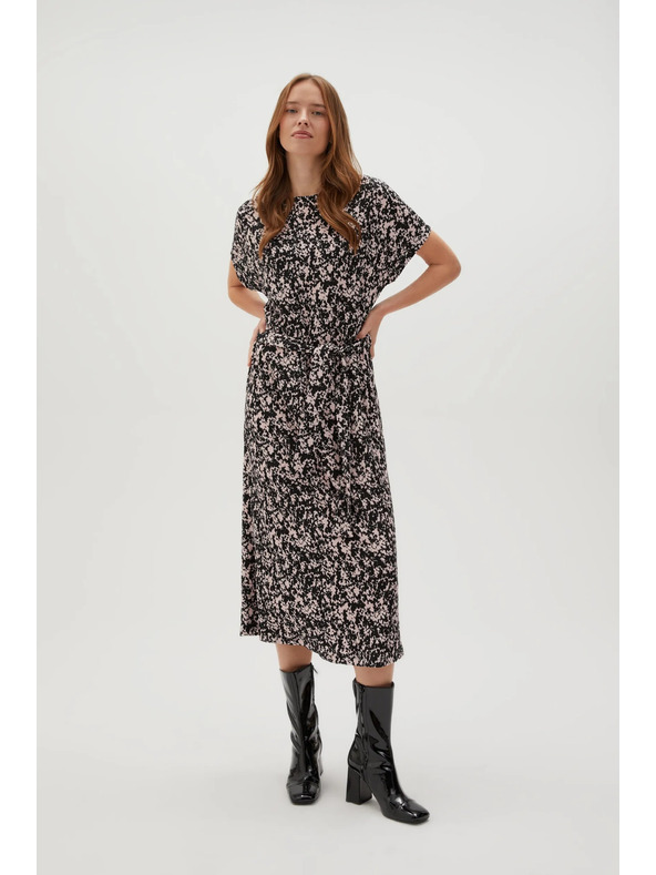 Moodo Dámske čierne šaty Moodo