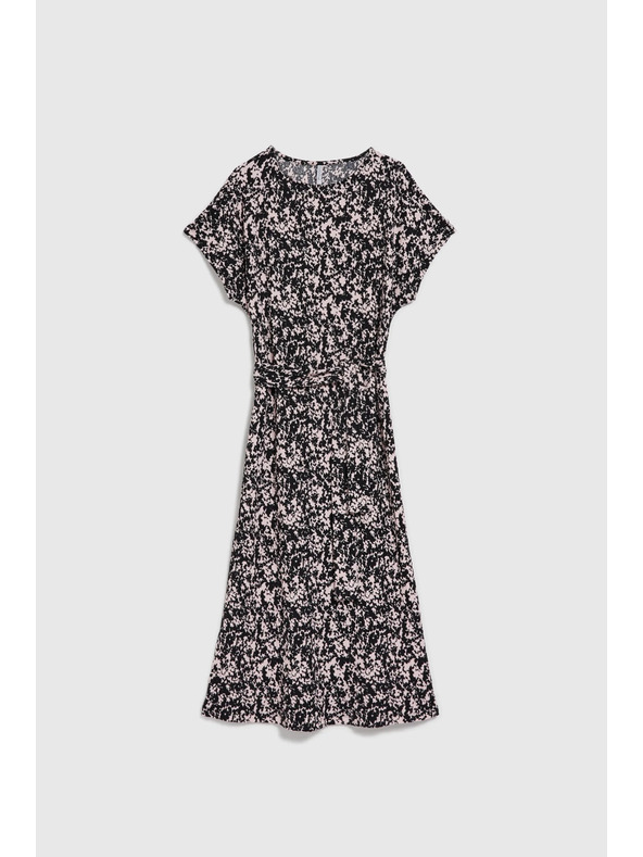 Moodo Dámske čierne šaty Moodo