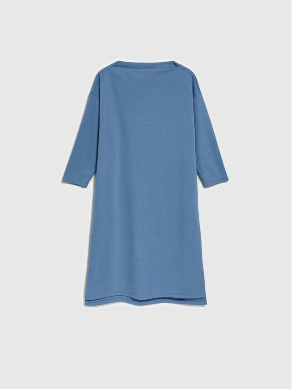 Moodo Modré dámske šaty Moodo