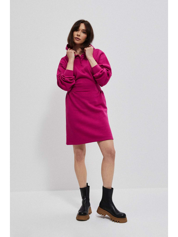 Moodo Ružové dámske šaty Moodo