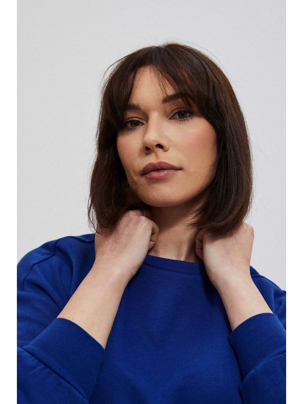 Moodo Modré dámske šaty Moodo