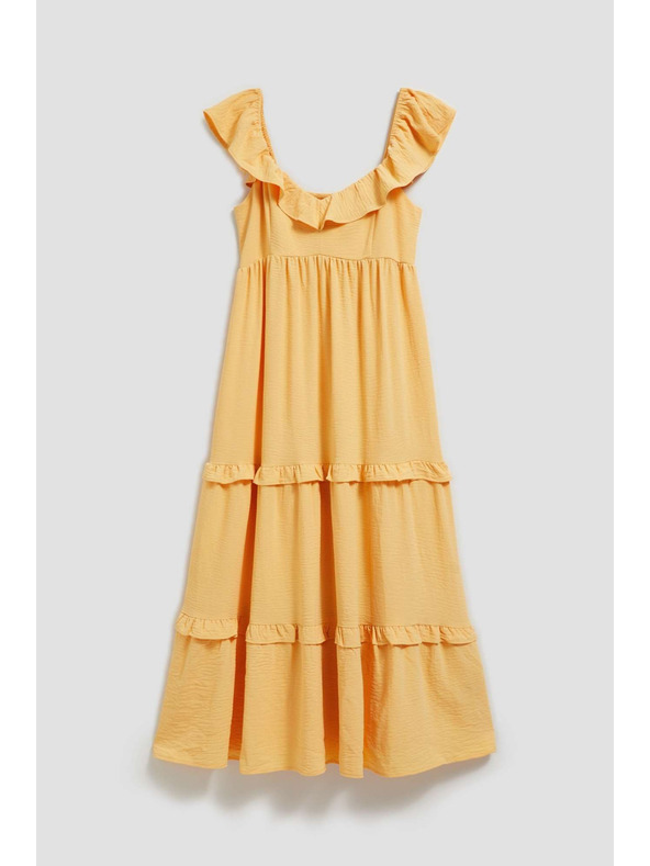 Moodo Žlté dámske šaty Moodo