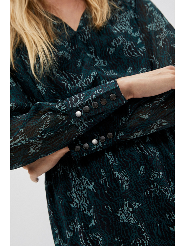 Moodo Zelené dámske šaty Moodo