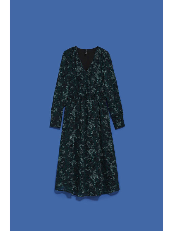 Moodo Zelené dámske šaty Moodo