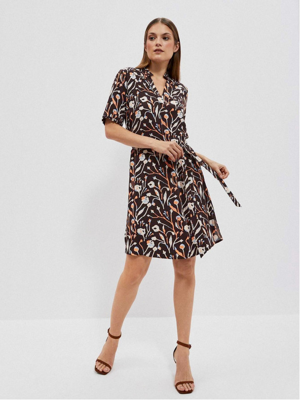 Moodo Vzorované dámske šaty MOODO