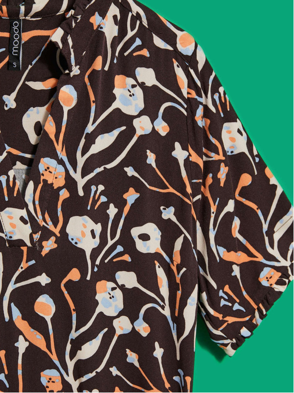 Moodo Vzorované dámske šaty MOODO