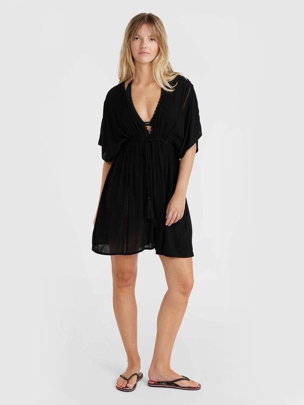 O'Neill O'Neill ESSENTIALS MONA Dámske šaty čierne